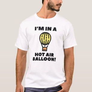 Camiseta Estoy en un globo aerostático