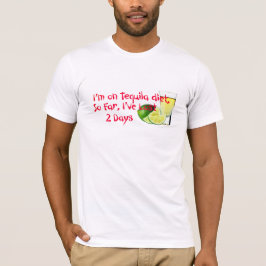 Camiseta Estoy en una cita graciosa de la Dieta Tequila