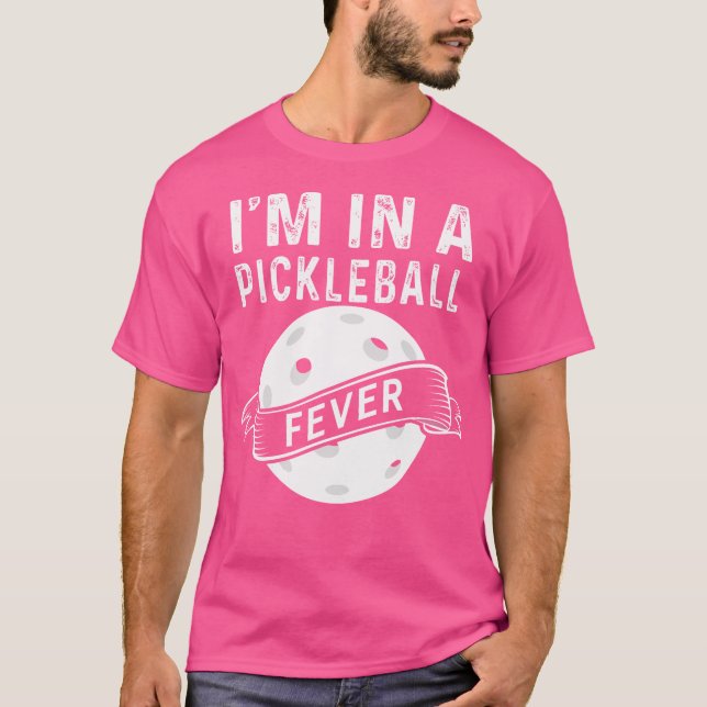 Camiseta Estoy En Una Fiebre De Bolas De Pollo (Anverso)