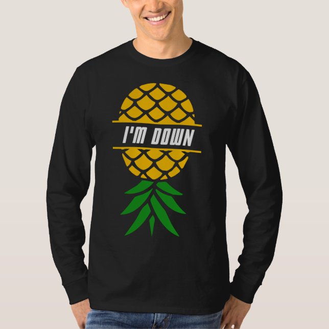 Camiseta Estoy en vacaciones hawaianas de piña con fruta tr (Anverso)