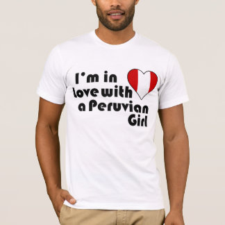Camiseta Estoy enamorada de un Chica peruano