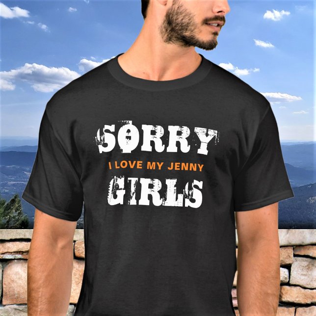 Camiseta Estoy enamorada del texto Personalizado personaliz (Subido por el creador)