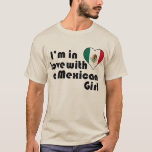 Camiseta Estoy enamorado de un Chica mexicano