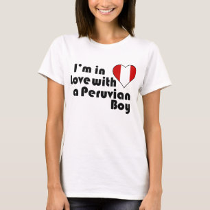 Camiseta Estoy enamorado de un niño peruano