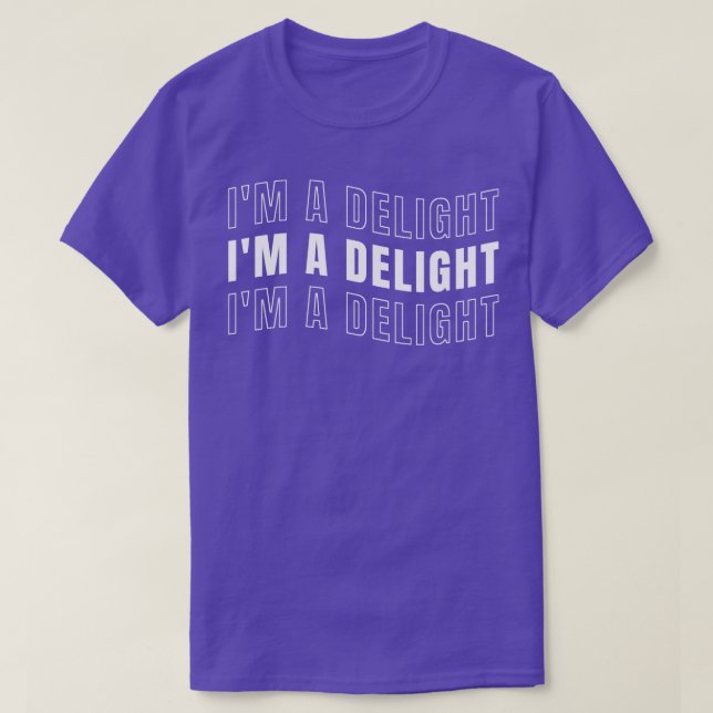 Camiseta Estoy encantado 1 (Diseño del anverso)