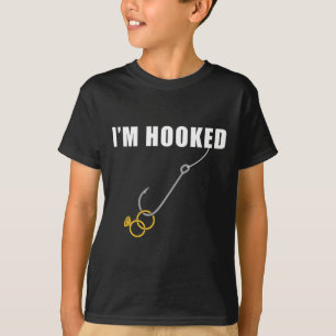 Camiseta Estoy enganchado con la propuesta de matrimonio pa