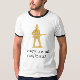 Camiseta ¡Estoy enojado, cansado y listo para romper!