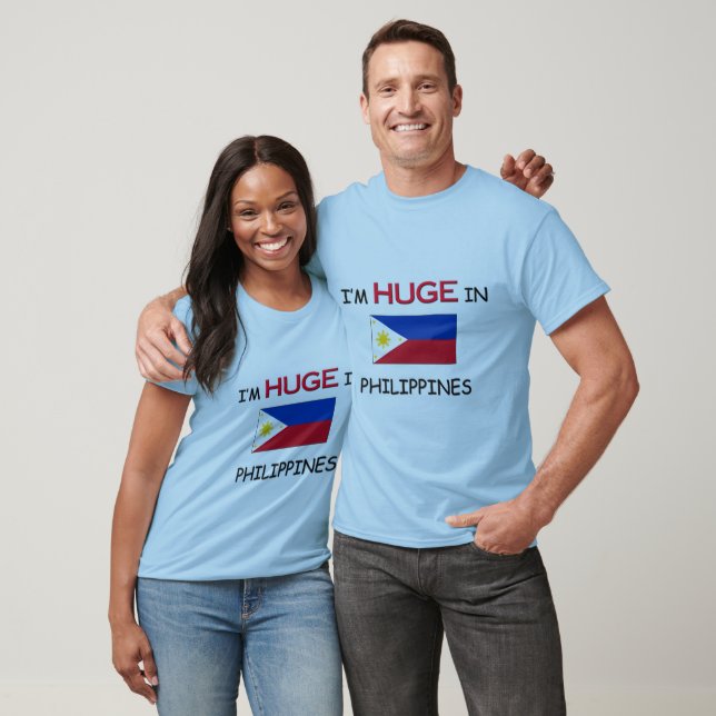 Camiseta Estoy ENORME EN FILIPINAS (Unisexo)