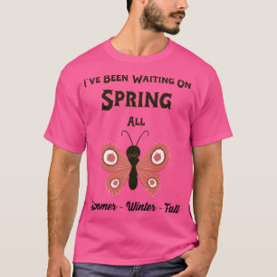 Camiseta Estoy esperando la primavera