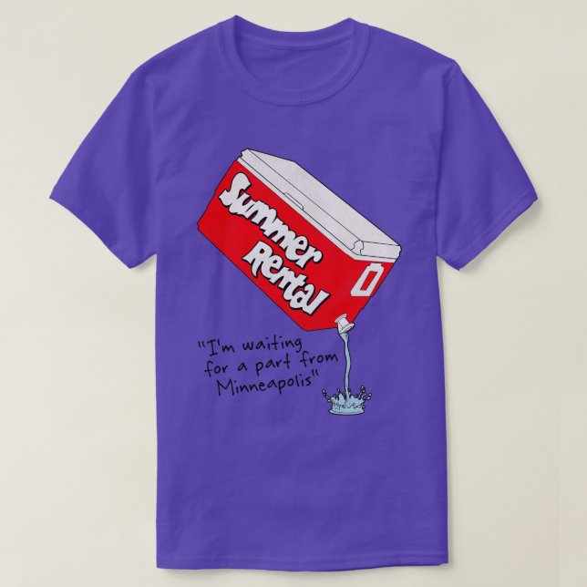 Camiseta Estoy esperando una parte de Minneapolis (Diseño del anverso)
