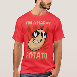 Camiseta Estoy Feliz De La Patata Vegetariana Tater Tot Fri