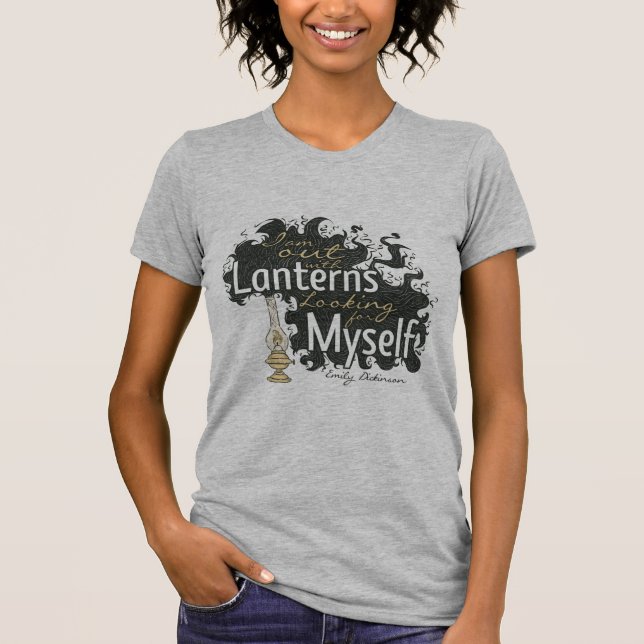 Camiseta Estoy fuera con Lanterns Emily Dickinson (Anverso)