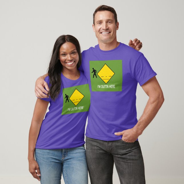 Camiseta Estoy fuera de aquí (Unisexo)