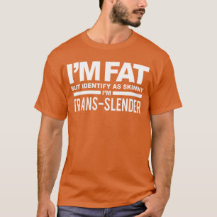 Camiseta Estoy gordo pero me identifico como flaco ImransSl