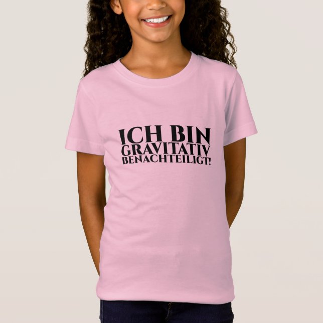 CAMISETA ESTOY GRAVITACIONALMENTE DESVENTAJADO (Anverso)