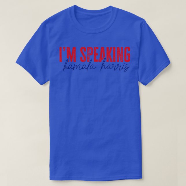 Camiseta Estoy Hablando Kamala 1 (Diseño del anverso)