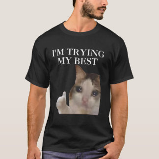 Camiseta Estoy Haciendo Mi Mejor Chiste De Gato Divertido M
