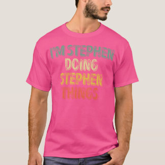 Camiseta Estoy Haciendo Personalización De Stephen Things S