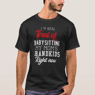 Camiseta Estoy harto de los niños de mi mamá.