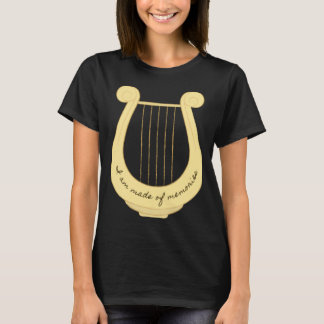 Camiseta Estoy hecho de recuerdos canción de aquiles patroc