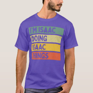 Camiseta Estoy Isaac haciendo cosas de Isaac Cita personali