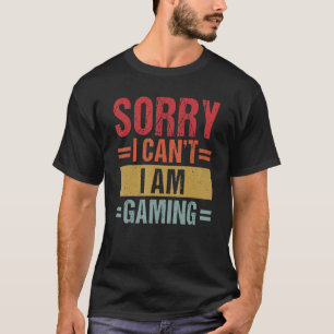 Camiseta Estoy jugando videojuegos divertidos regalos de ju