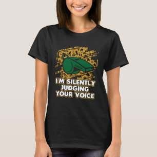 Camiseta Estoy Juzgando Silenciosamente Tu Humor Del Entren