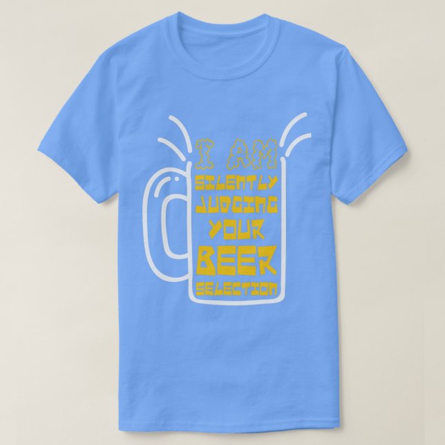 Camiseta Estoy Juzgando Silenciosamente Tu Selección De Cer (Diseño del anverso)