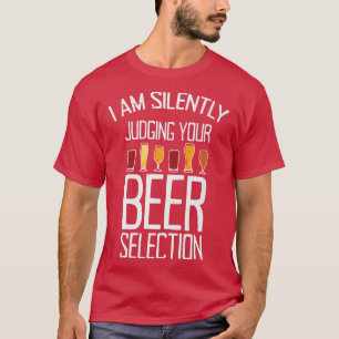 Camiseta Estoy juzgando silenciosamente tu selección de cer