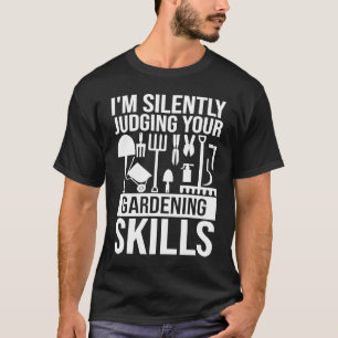 Camiseta Estoy Juzgando Silenciosamente Tus Habilidades de