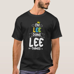 Camiseta ESTOY LEE HACIENDO LEE COSAS NACIMIENTO Chiste