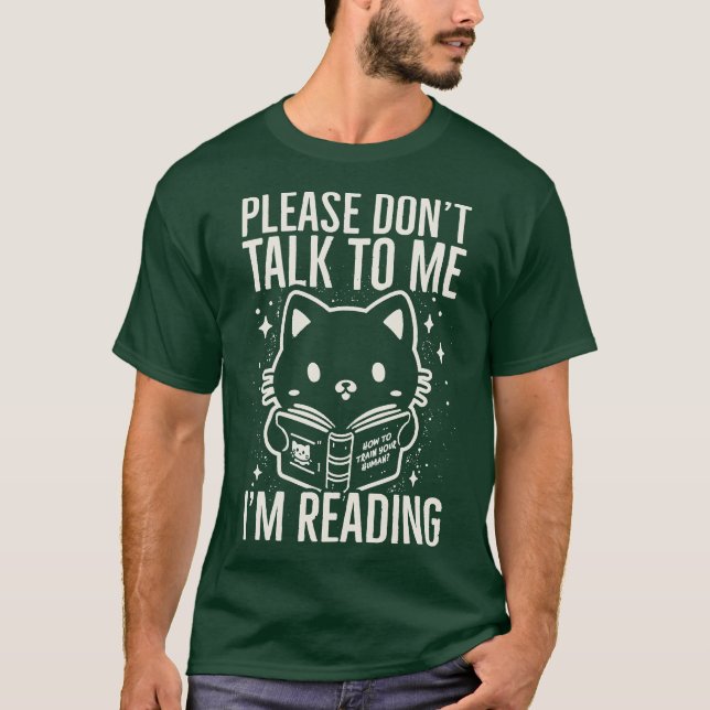 Camiseta estoy leyendo (Anverso)