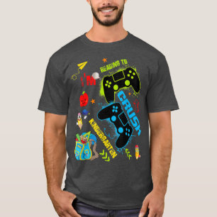 Camiseta Estoy leyendo para el juego de video de Kindergart