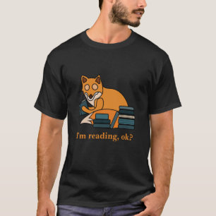 Camiseta Estoy leyendo zorro