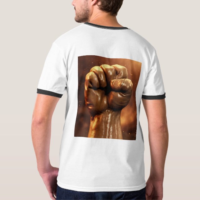 Camiseta estoy lista para tu chalange (Reverso completo)