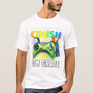 Camiseta Estoy listo para aplastar 4to grado