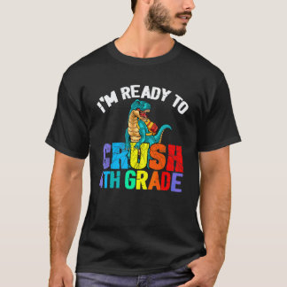 Camiseta Estoy Listo Para Aplastar 4to Grado Regreso a la E