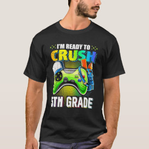 Camiseta Estoy listo para aplastar 5 Video Game Controller 