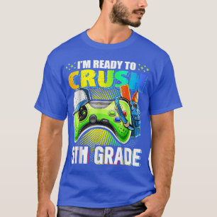 Camiseta Estoy listo para aplastar 5 Video Game Controller