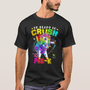 Camiseta Estoy listo para aplastar a Chica de Unicornio ant