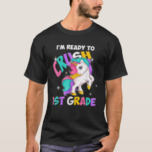 Camiseta Estoy listo para aplastar a Chicas Unicornios de 1
