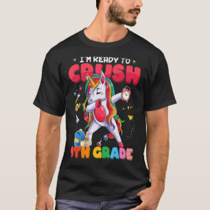 Camiseta Estoy listo para aplastar a Cute Unicorn de noveno