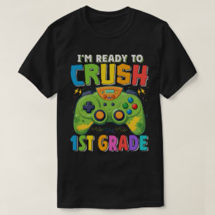 Camiseta Estoy listo para aplastar a jugador de primer grad