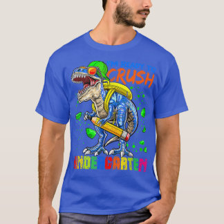 Camiseta Estoy Listo Para Aplastar A Kindergarten Cute Dino
