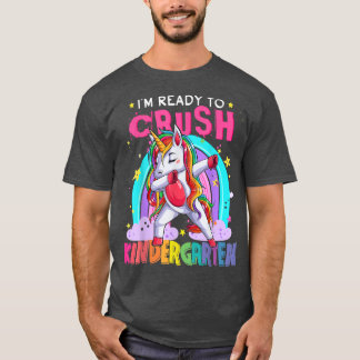 Camiseta Estoy listo para aplastar a Kindergarten Funny Dab