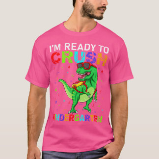Camiseta Estoy Listo Para Aplastar A Kindergarten Para Rex