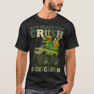 Camiseta Estoy Listo Para Aplastar A Kindergarten T Rex Din