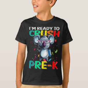 Camiseta Estoy listo para aplastar a Koala de pre-K de vuel