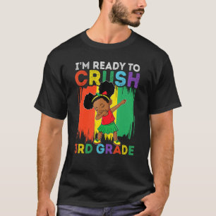 Camiseta Estoy listo para aplastar a la Chica negra de terc