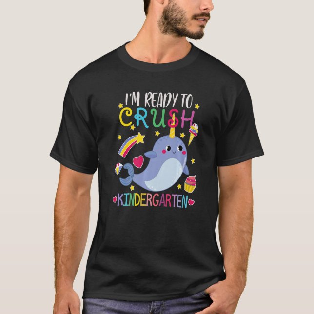 Camiseta Estoy listo para aplastar a la guardería de regres (Anverso)